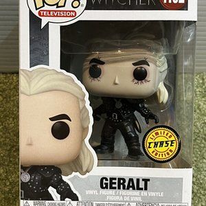 Funko Pop! Television ~ Netflix ~ The Witcher ~ Geralt #1192 ~ CHASE ~ Brand New